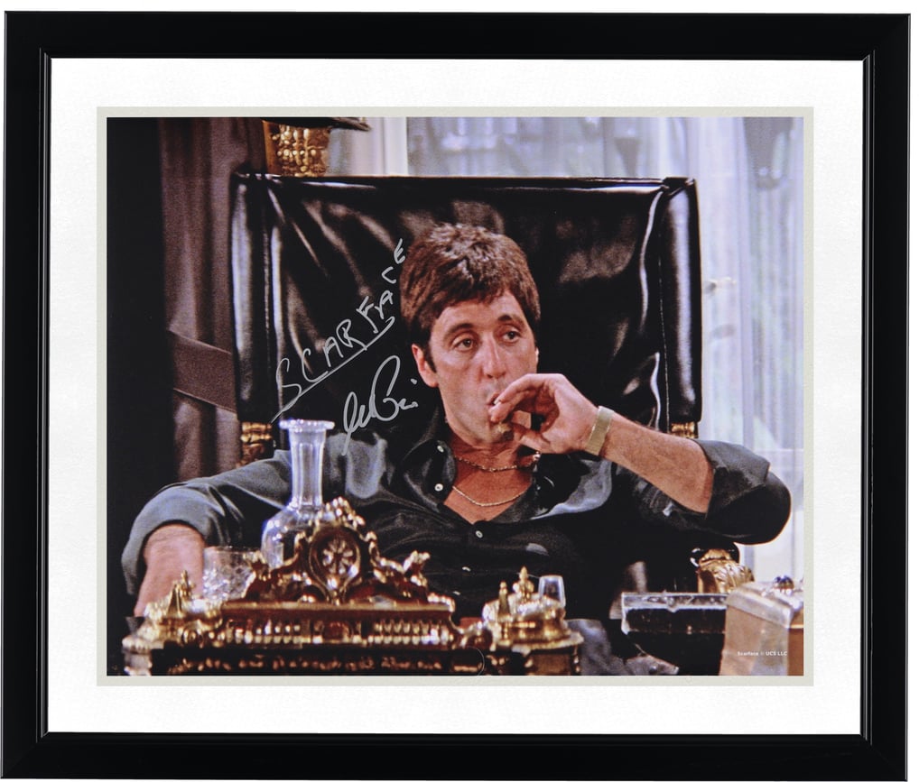 Al Pacino Scarface Autographed 16