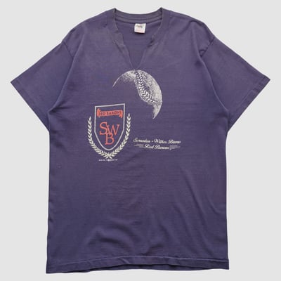 Scranton Wilkes-Barre Red Barons Fruit of the Loom 1994 T-shirt - Navy - S by Fanatics Real Vintage