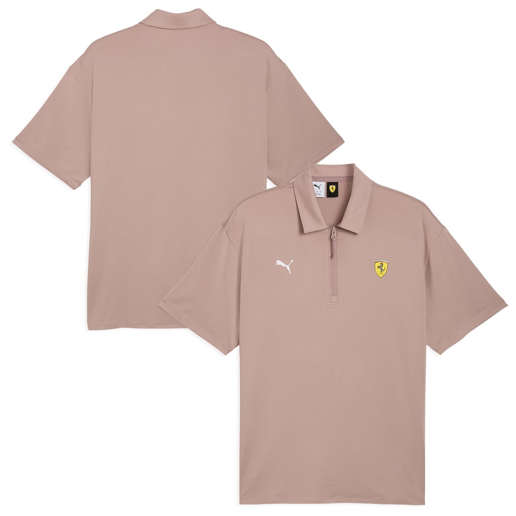 Id Card Line Code Ferrari Cloudspun Polo by Puma - Beige