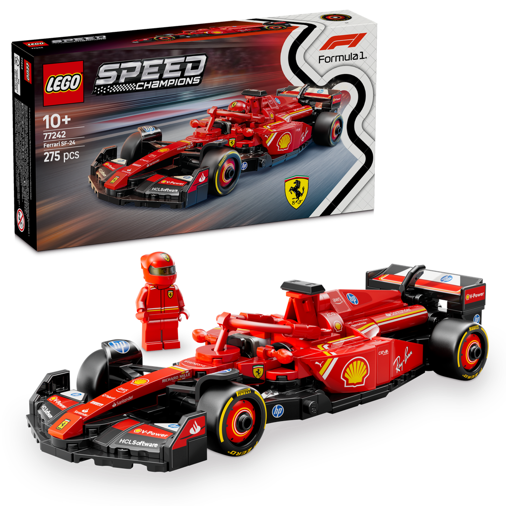 Ferrari SF-24 F1® LEGO® Race Car