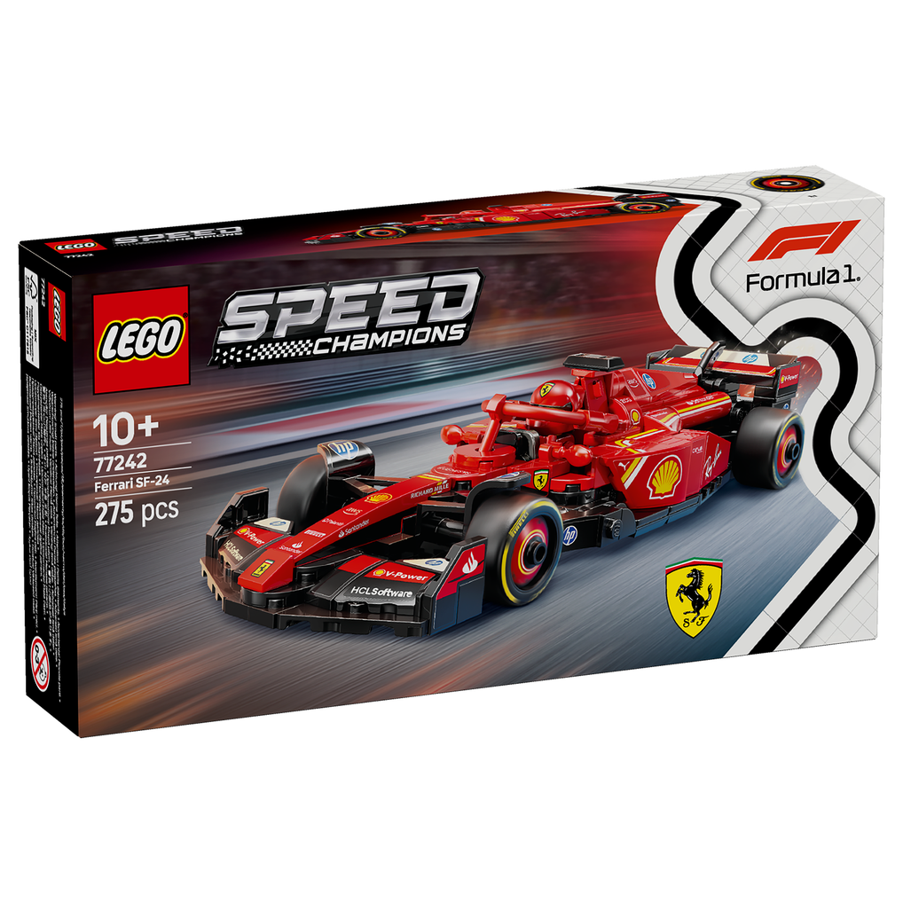 F1 Racer Ferrari SF-24 F1® LEGO® Race Car
