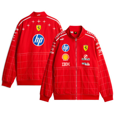 Scuderia Ferrari Puma 2026 Italian Grand Prix Monza Full-Zip Jacket - Red