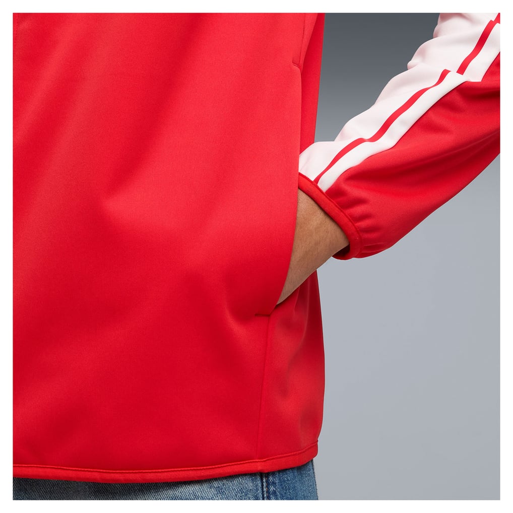 Zipper Code Jacket Men's Puma Red Scuderia Ferrari 2026 Softshell Full-Zip Jacket