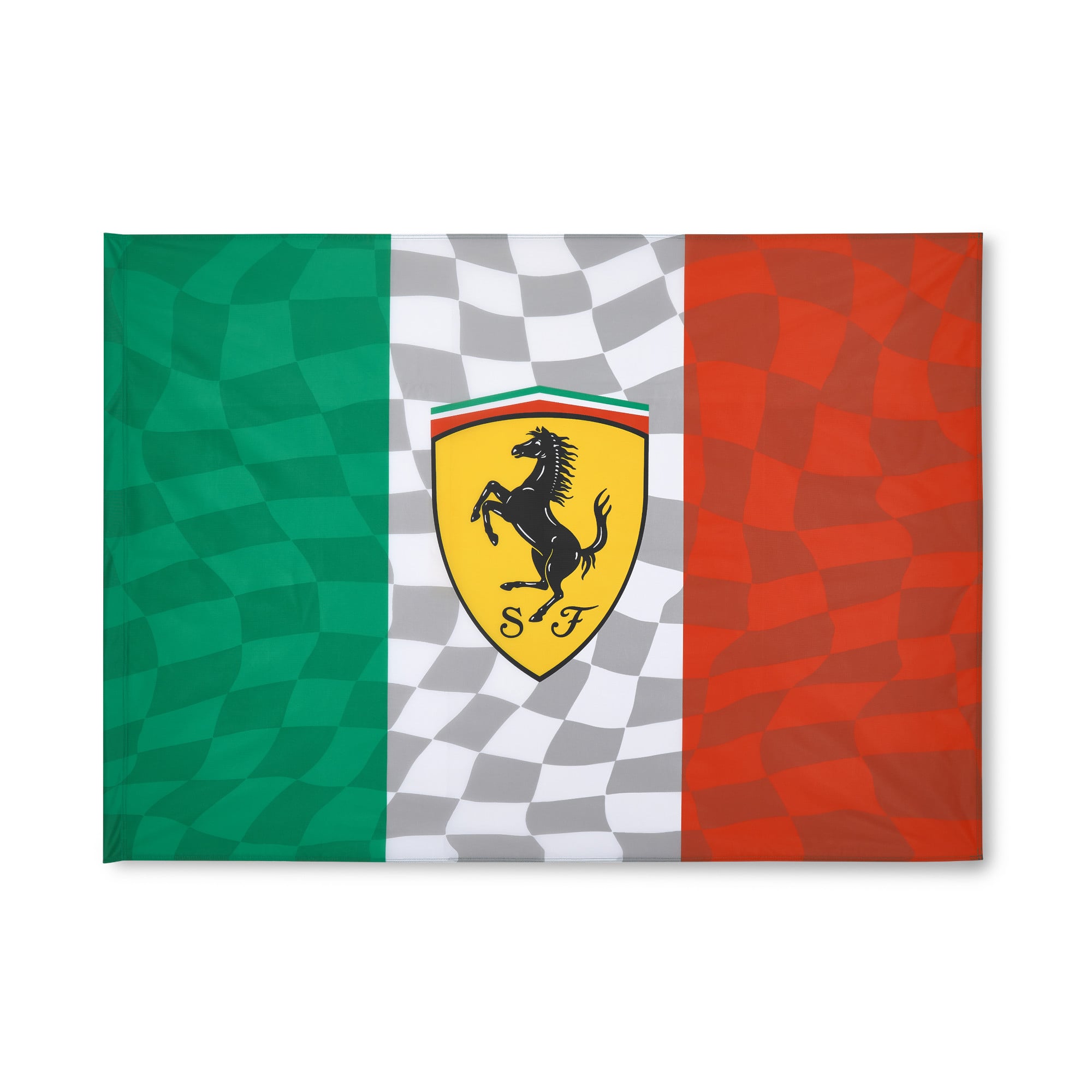Ferrari Banner Flag – Workshop Decor, 100% Polyester, New