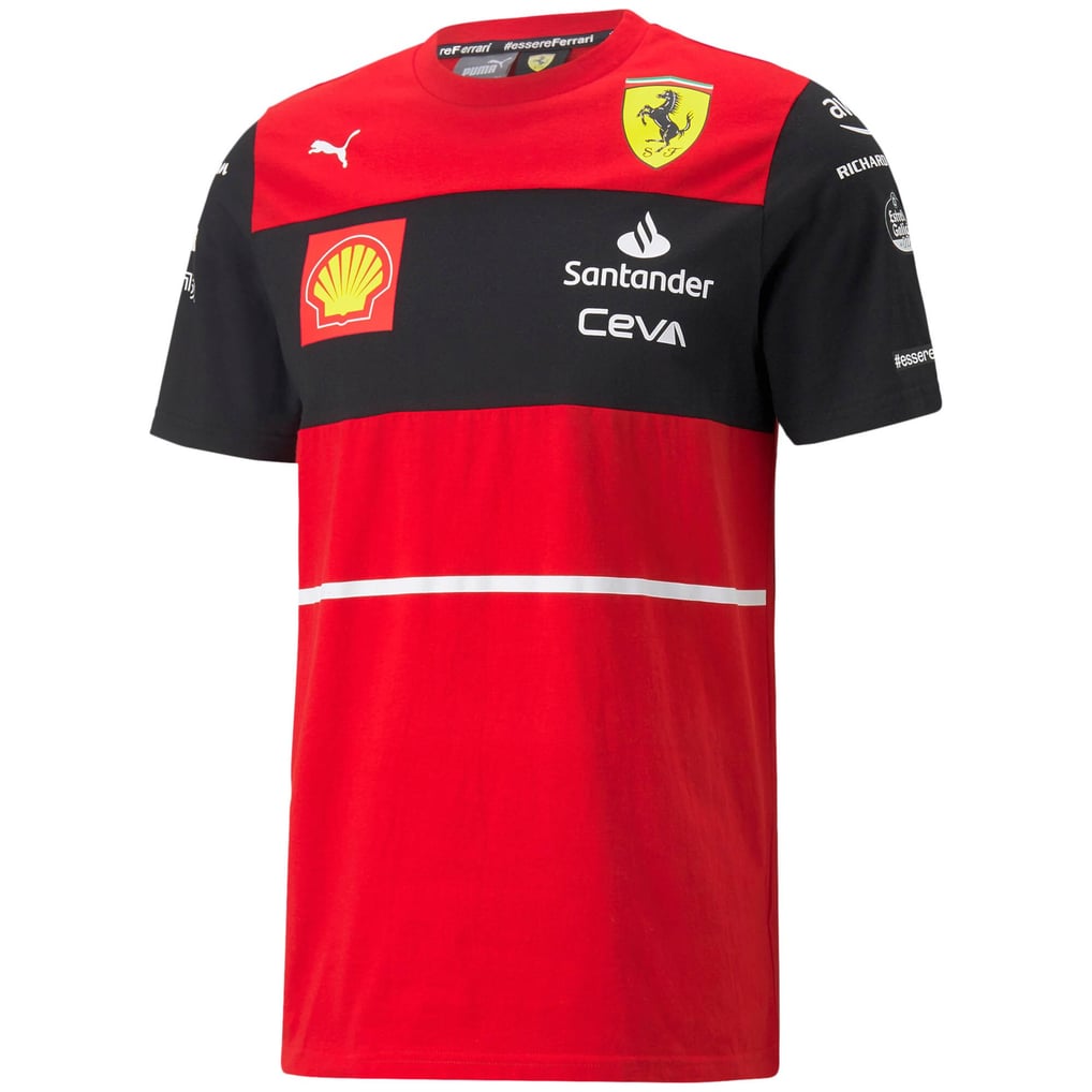 スクーデリアフェラーリ2022チームシャルルルクレールTシャツ