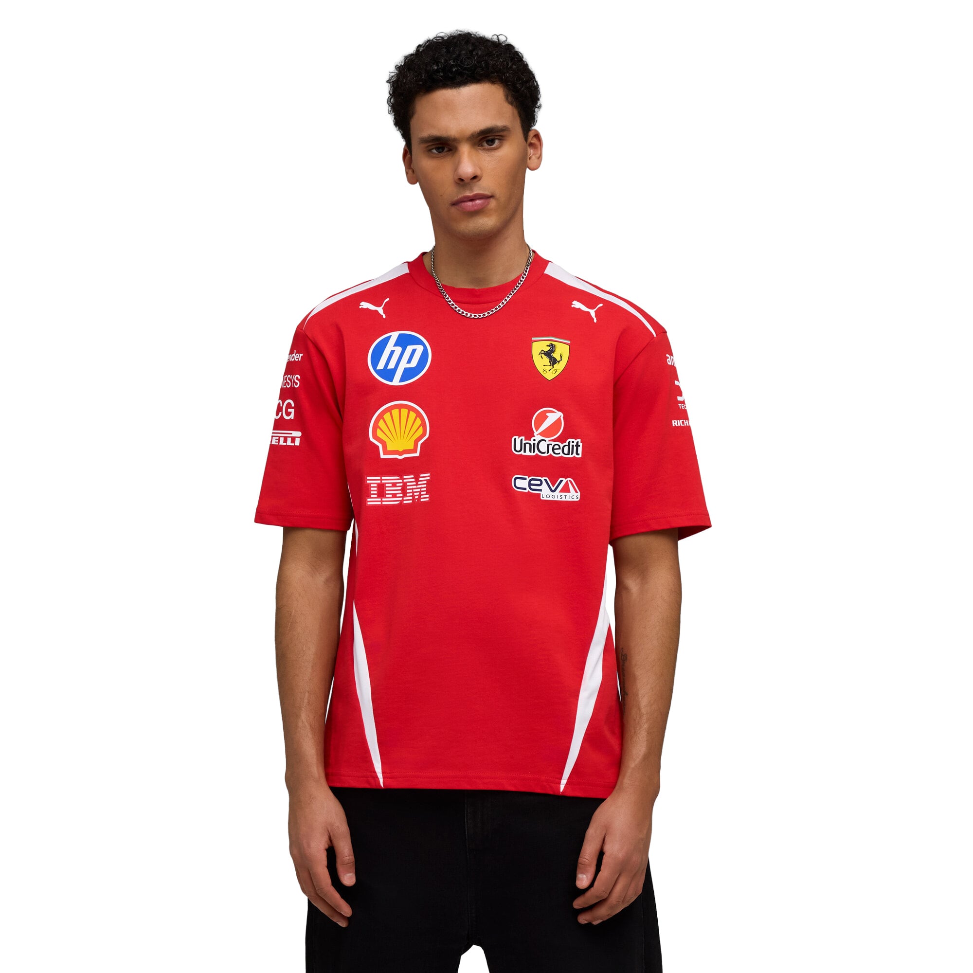 2025年製 F1 公式ポロシャツ フェラーリ Lサイズ PUMA スクーデリア 