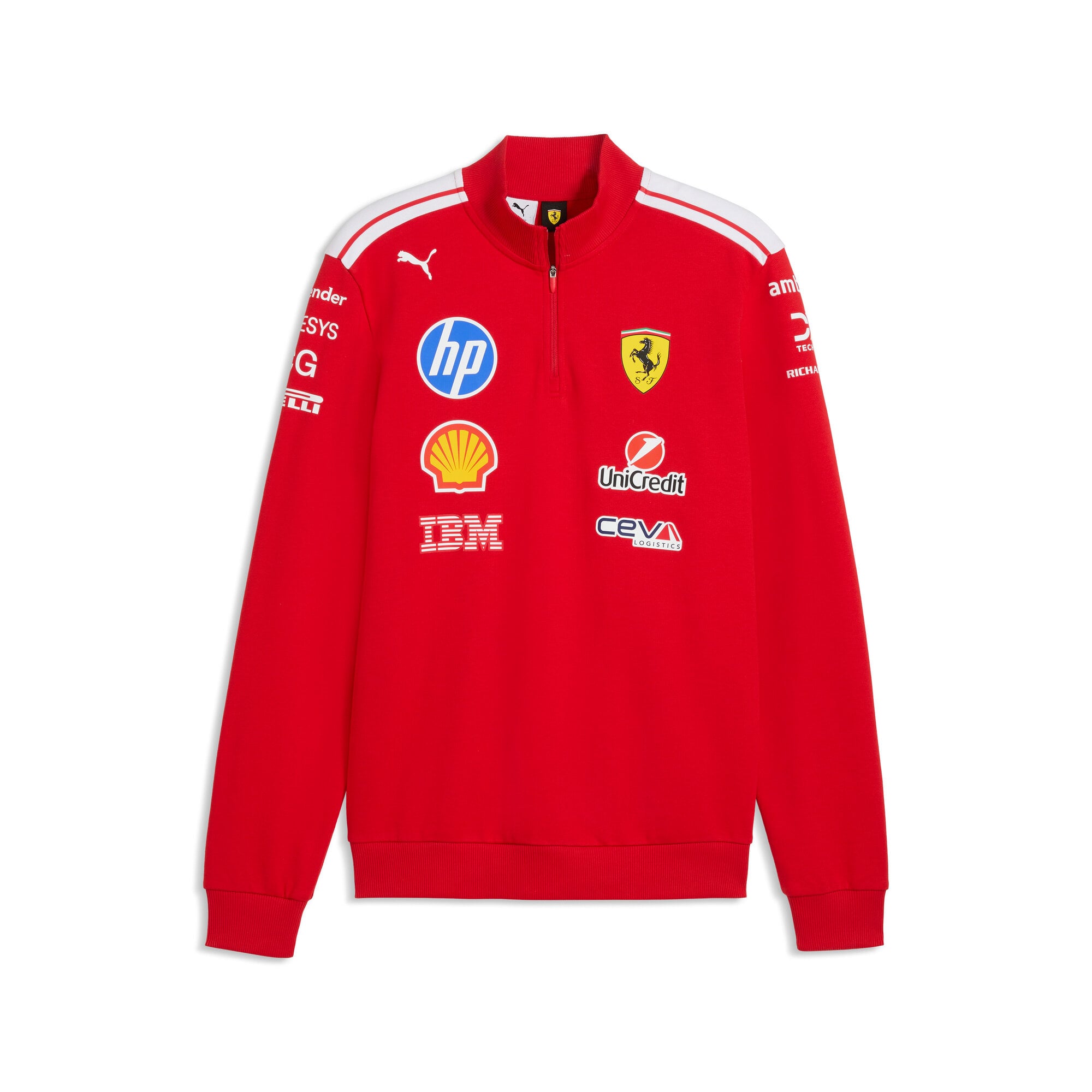 2024 プーマ フェラーリ パーカー S 長袖 スクーデリア F1 モーター 