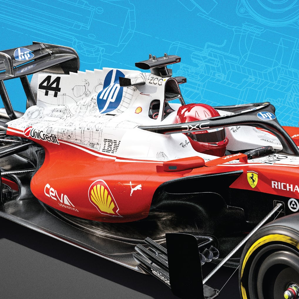 Scuderia Ferrari Austin 2026 Special Livery Official Poster