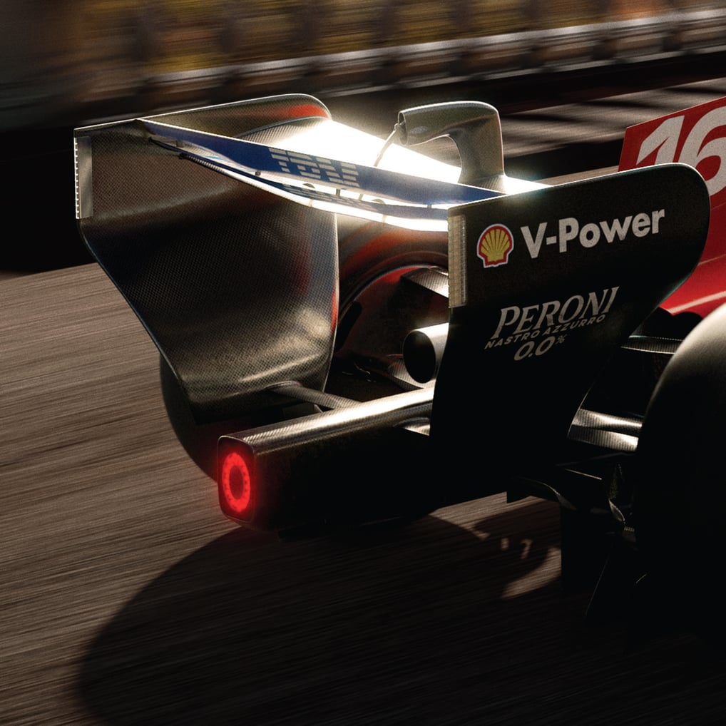 Scuderia Ferrari Charles Leclerc Monaco 2026 Official Poster