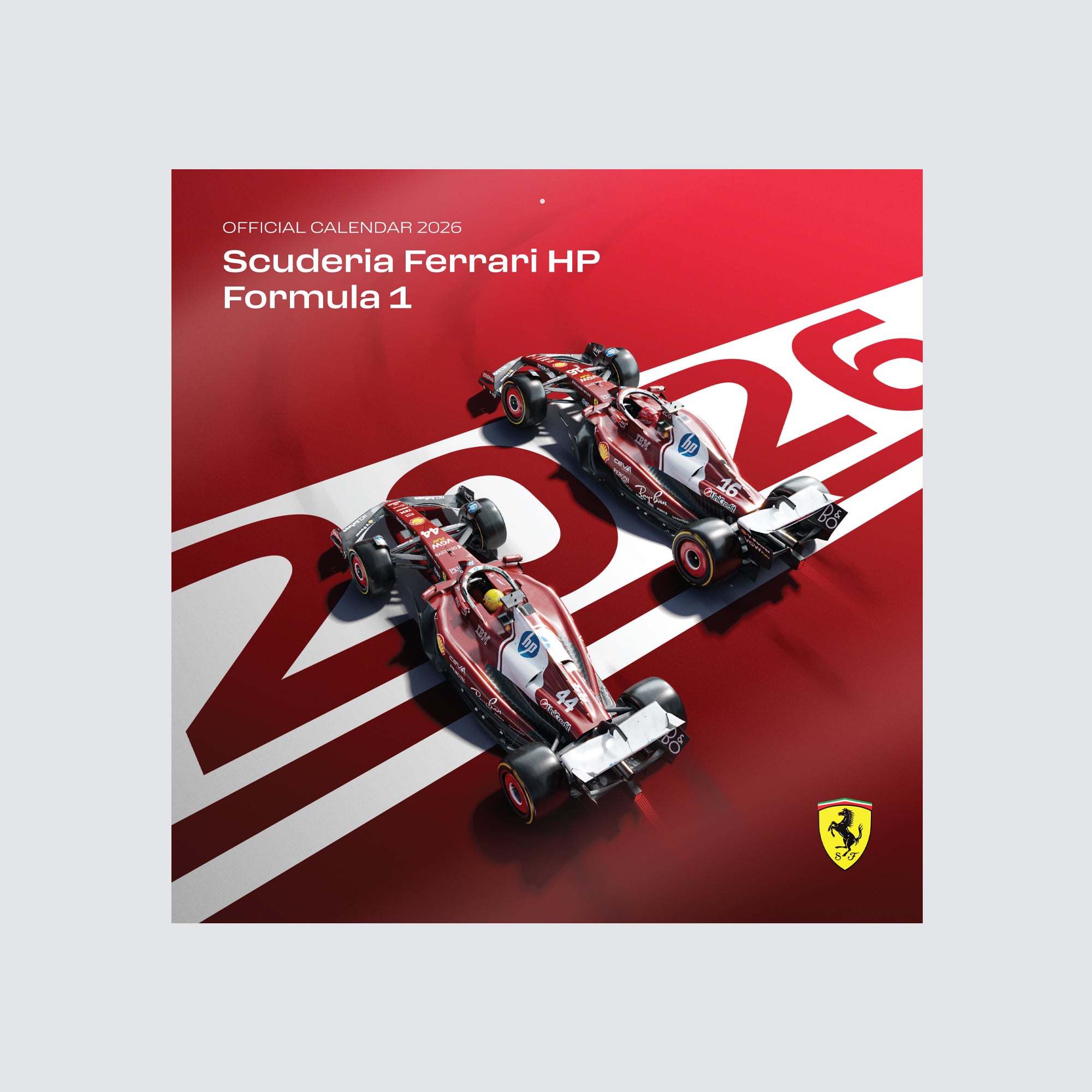 フェラーリ 2024 大型カレンダー Ferrari（カレンダー⁄スケジュール 