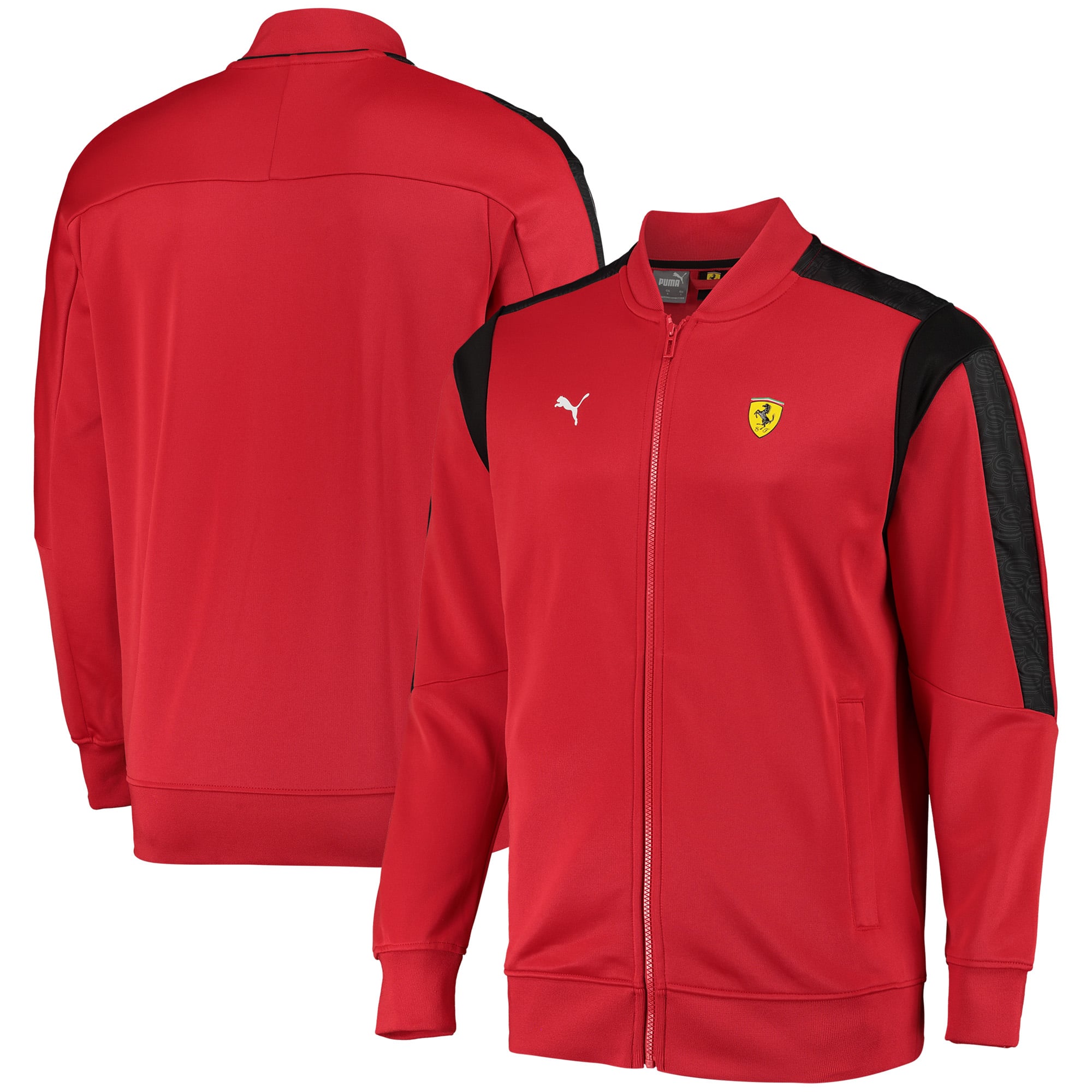 Generic Ferrari Jacket Scuderia Ferrari Race MT7 Track Jacket by Puma - Red
