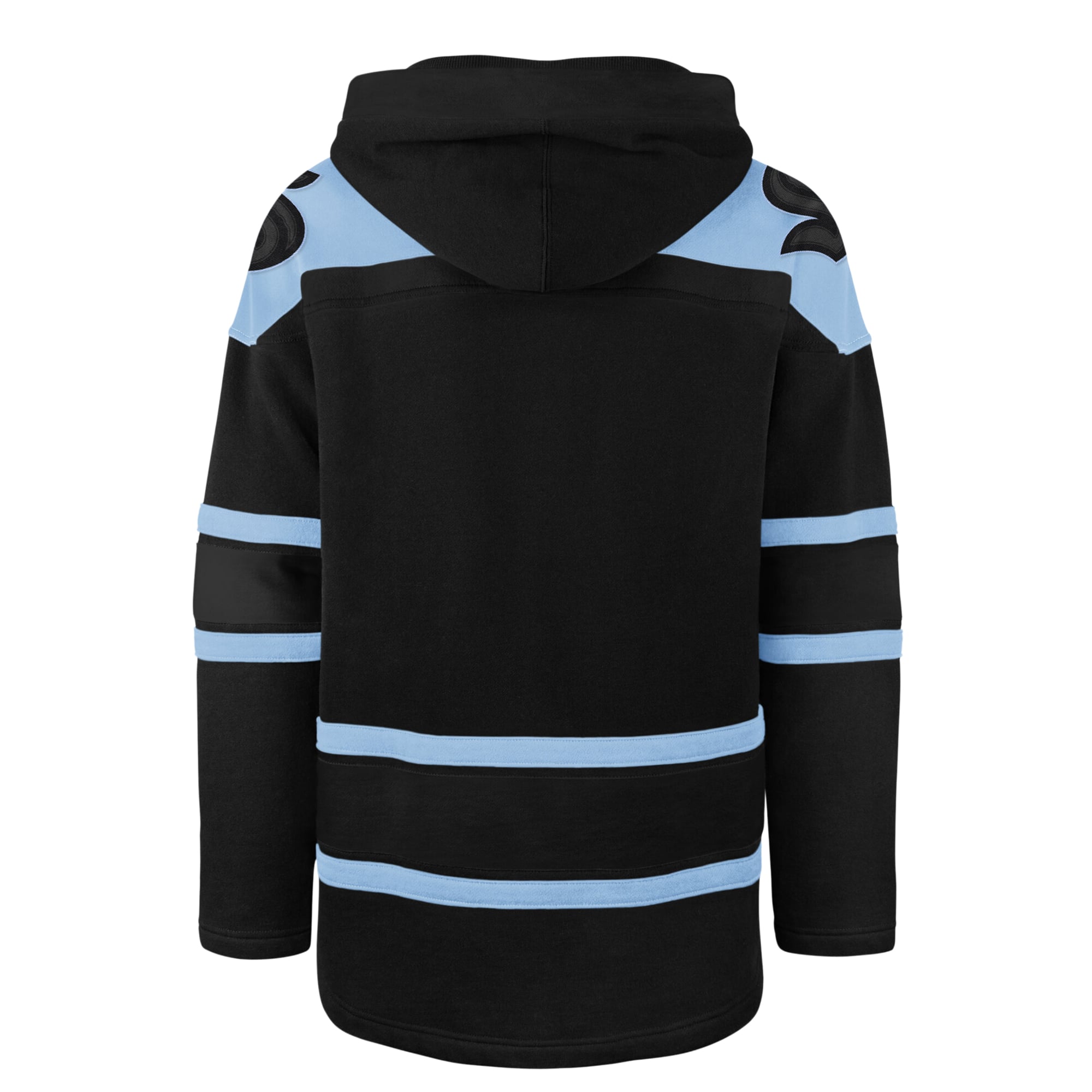 Sweat à capuche lacets Seattle Kraken Fall Color Pop noir pour homme, modèle 47.
