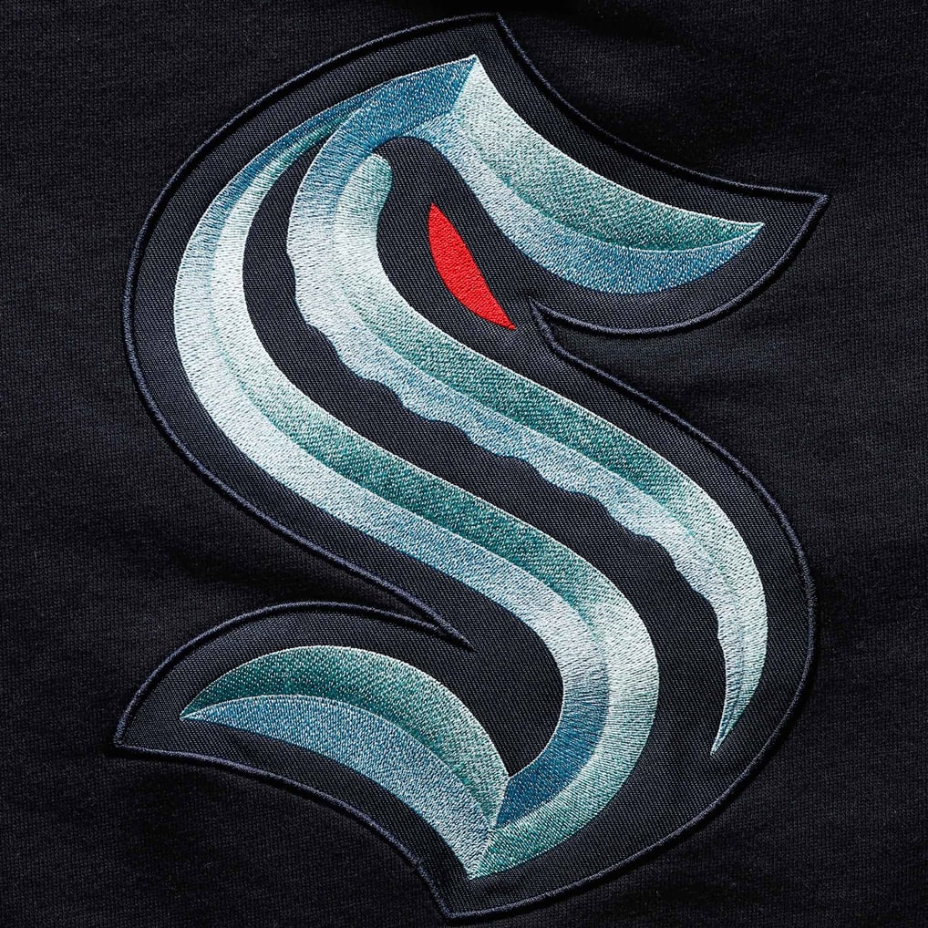 Men's Seattle Kraken  '47 Navy Superior Lacer Hoodie