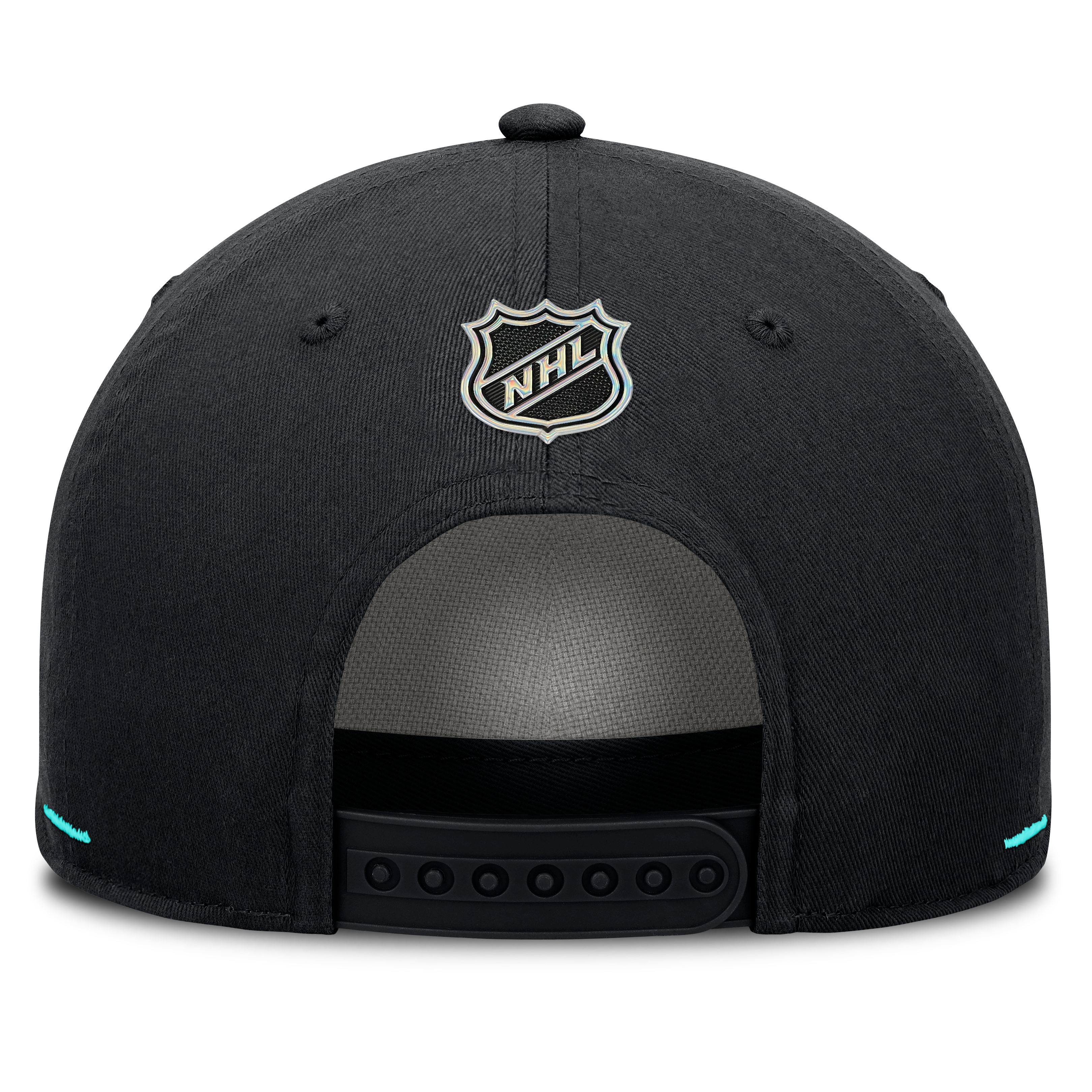 Men's Fanatics Black Seattle Kraken Alternate Authentic Pro Rink A-Frame Adjustable Hat