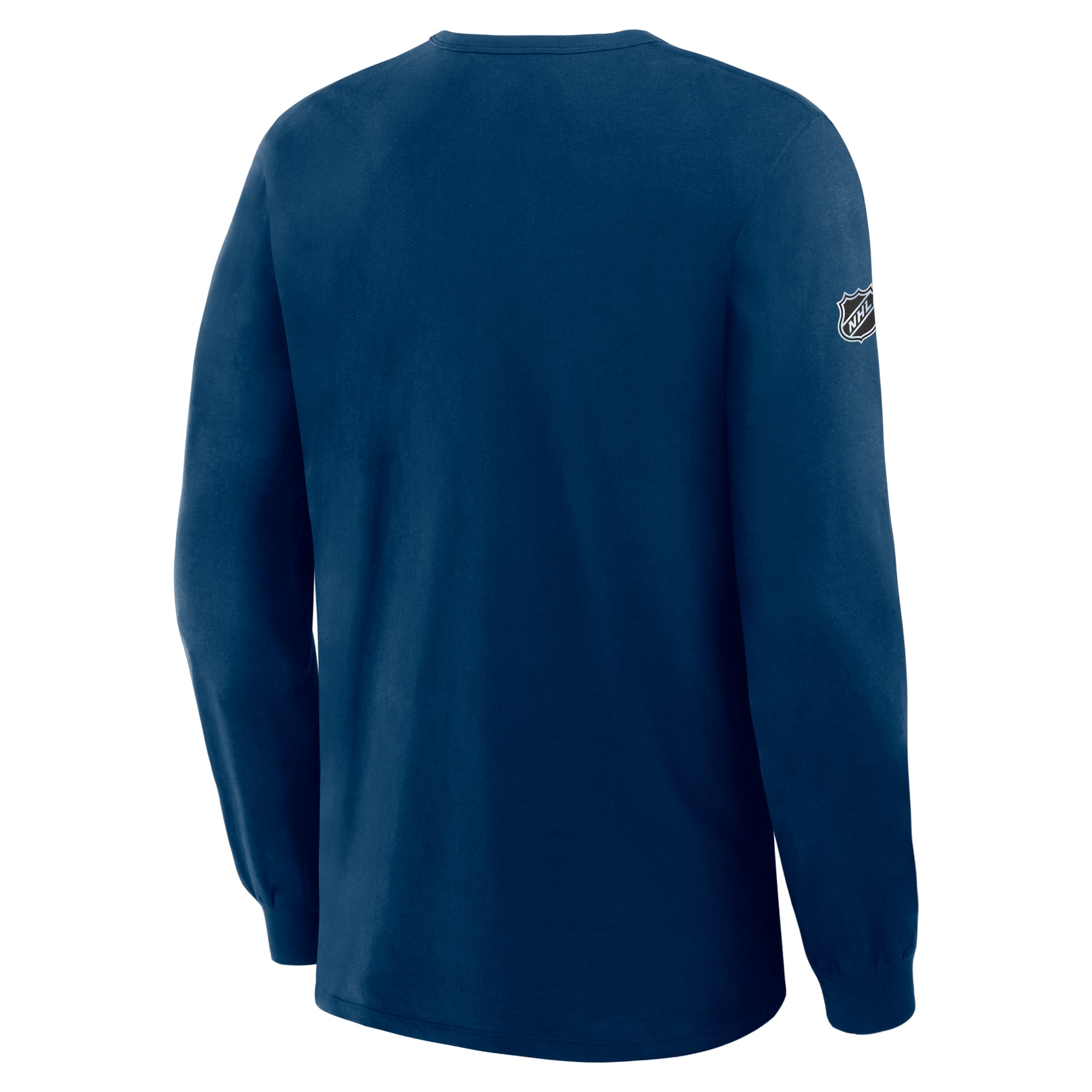 T-shirt à manches longues Fanatics Deep Sea Blue Seattle Kraken Authentic Pro Primary pour homme