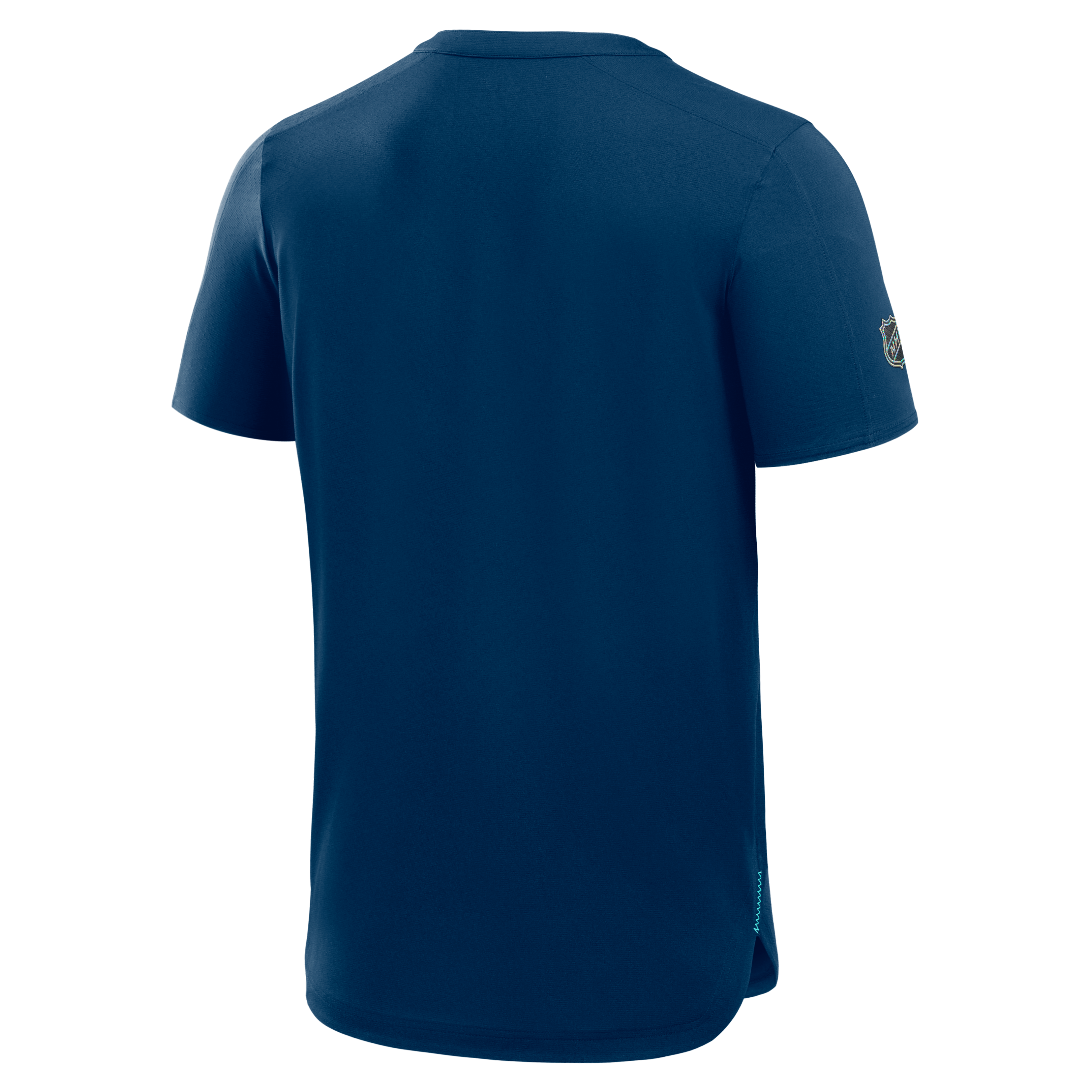 Men's Fanatics Deep Sea Blue Seattle Kraken Authentic Pro Train Performance T-Shirt