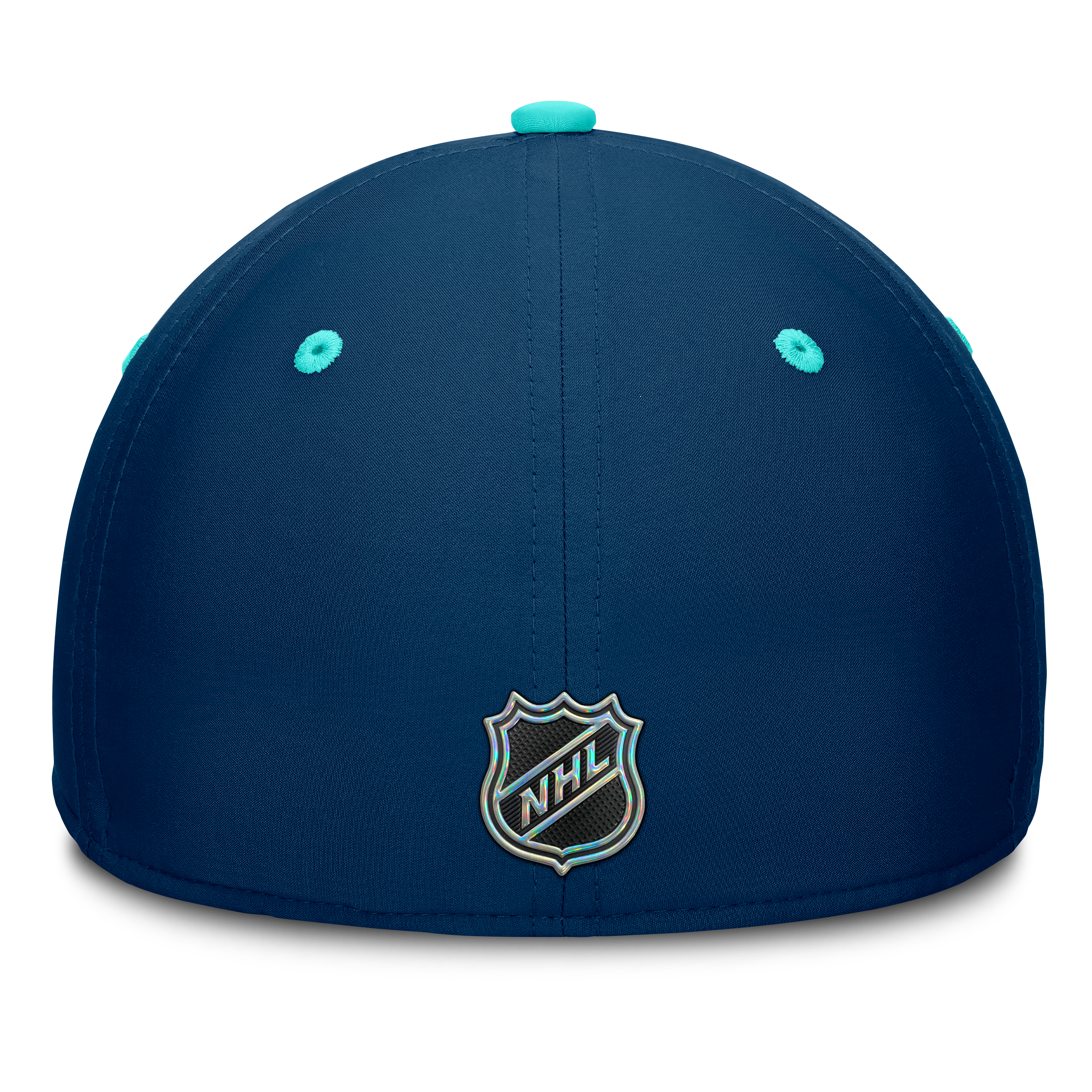 Men's Fanatics Deep Sea Blue/Light Blue Seattle Kraken Authentic Pro Rink Stretch Hat