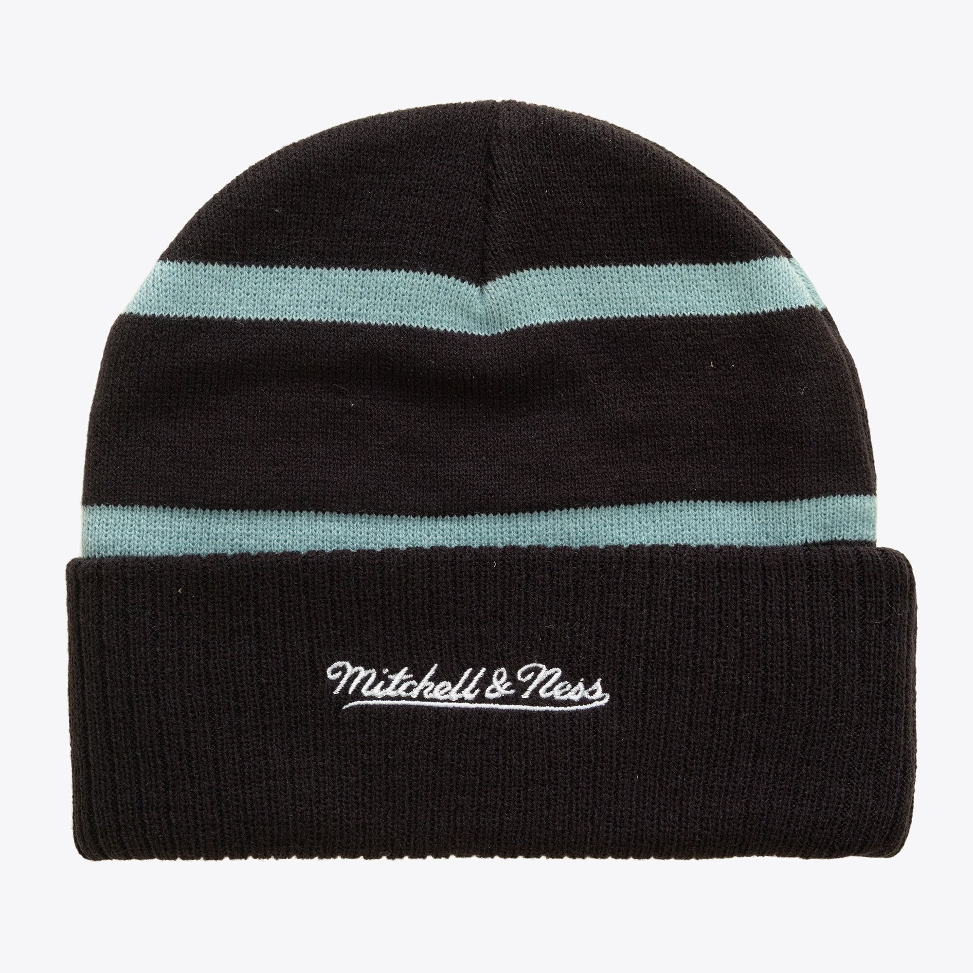 Bonnet à revers Mitchell & Ness bleu marine profond Seattle Kraken Head Coach pour homme