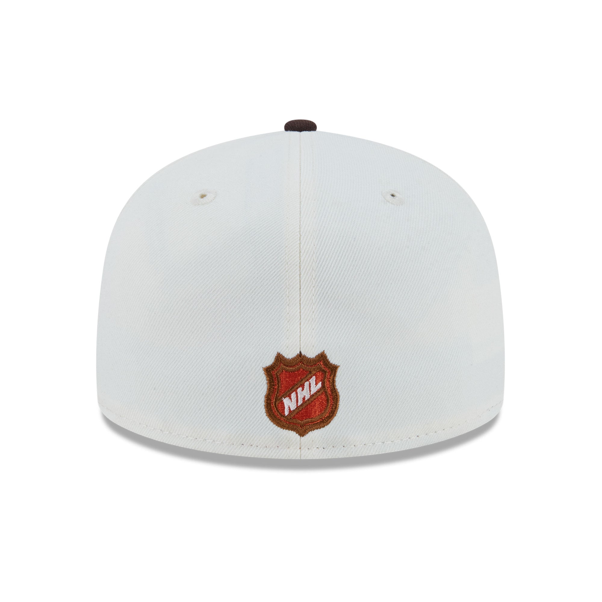 Casquette ajustée New Era 59FIFTY crème Seattle Kraken Pumpkin Spice pour homme