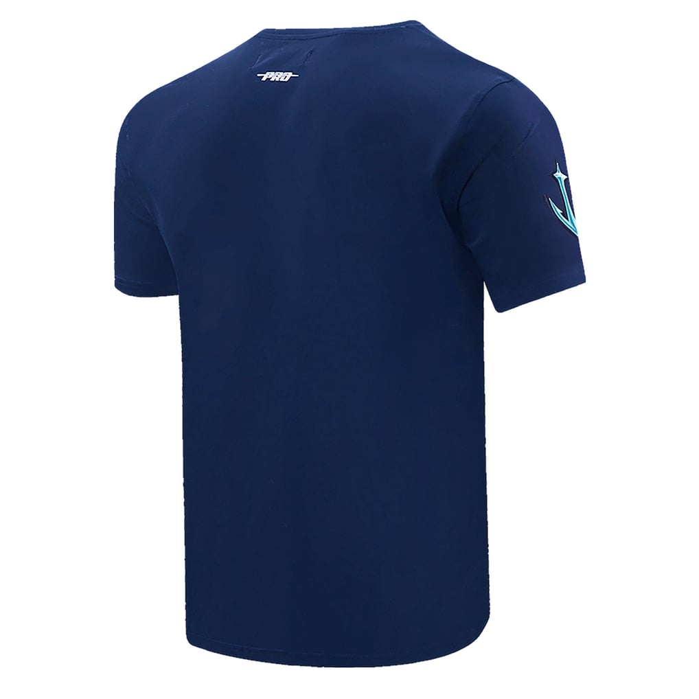 Men's Seattle Kraken Pro Standard Deep Sea Blue Mascot T-Shirt