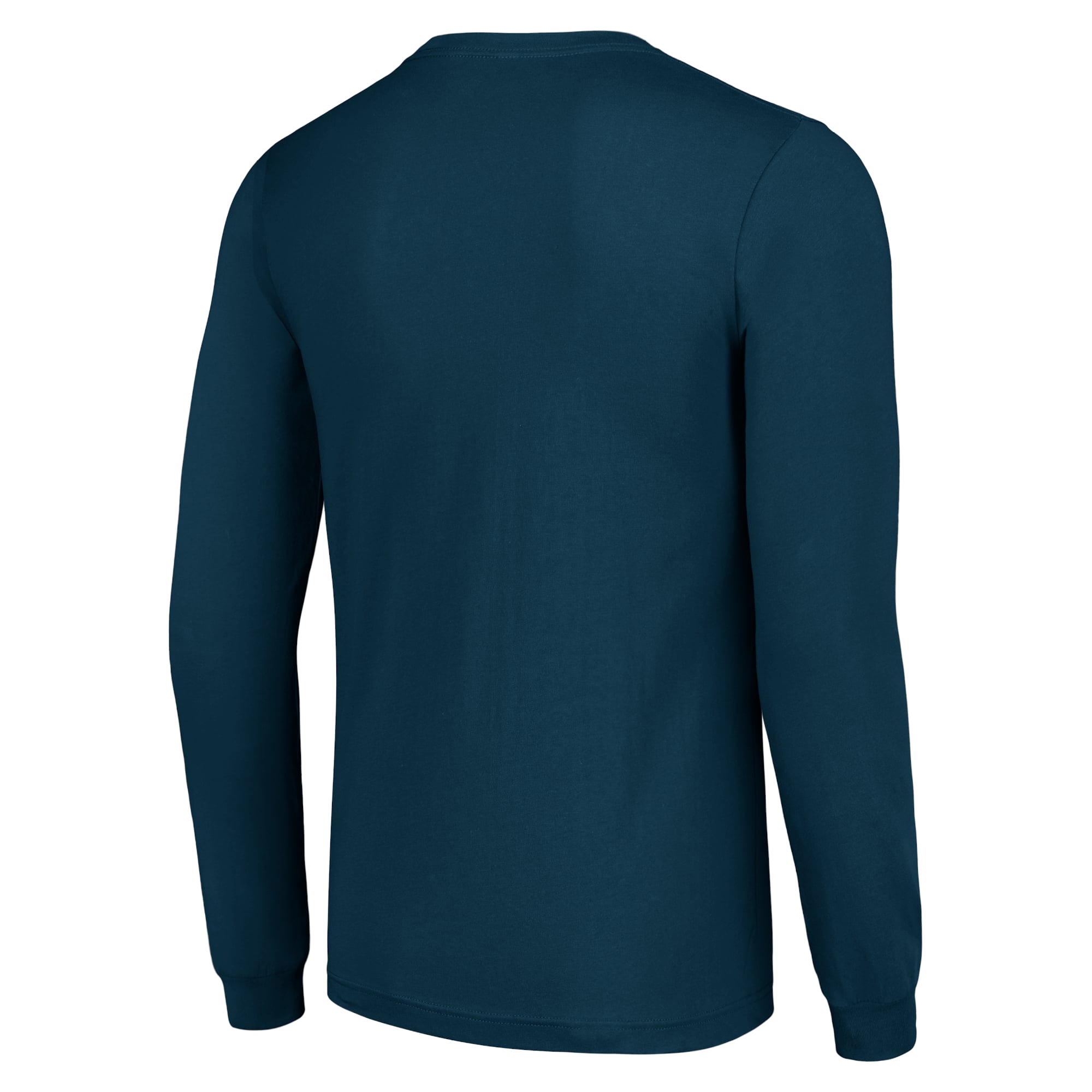 Men's Starter  Deep Sea Blue Seattle Kraken Puck Long Sleeve T-Shirt