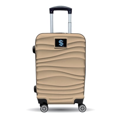 Seattle Kraken MOJO Tan Color Blitz Carry-On Hardcase Spinner Luggage
