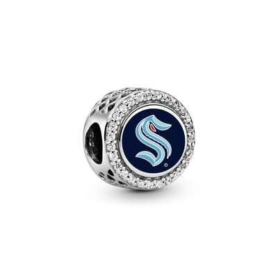 Seattle Kraken Pandora Color Button Charm