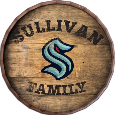 Seattle Kraken 24" Personalized Barrel Top