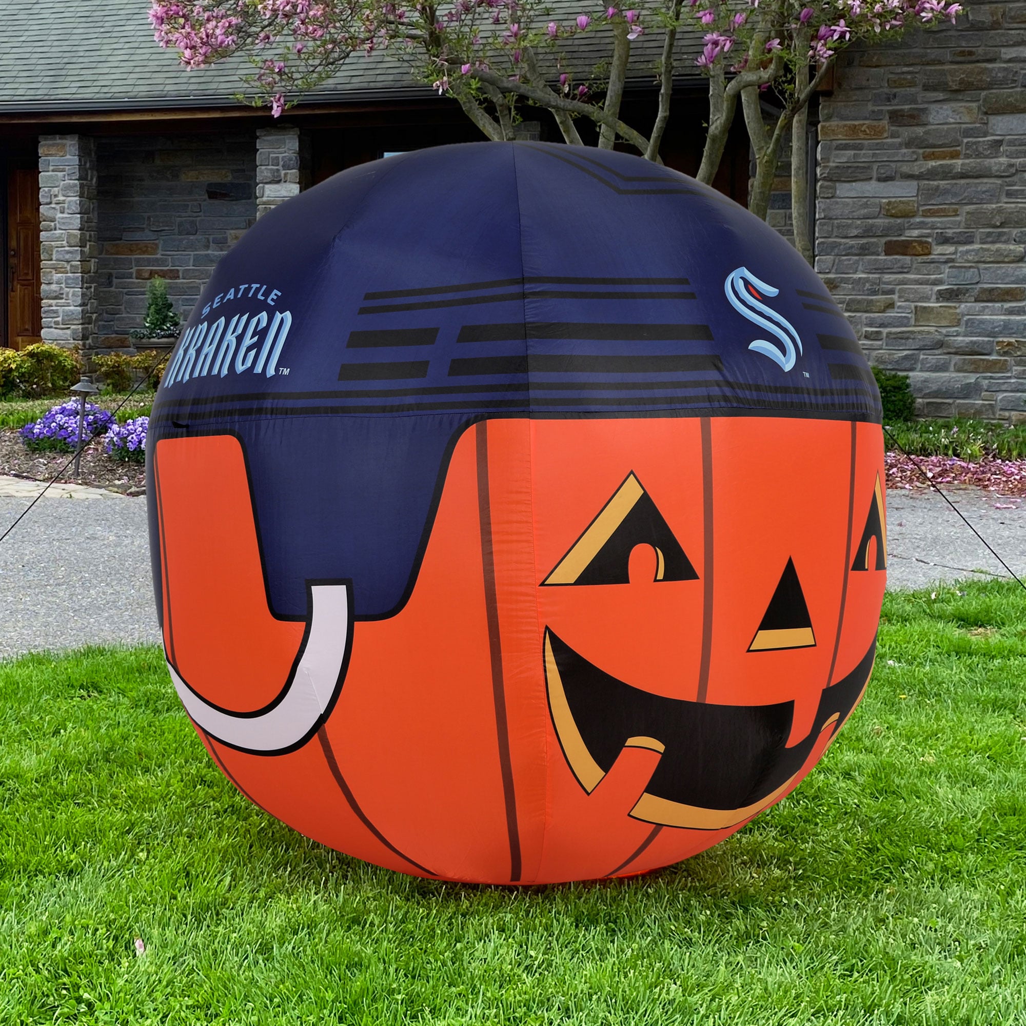Seattle Kraken Jack-O-Helmet Inflatable