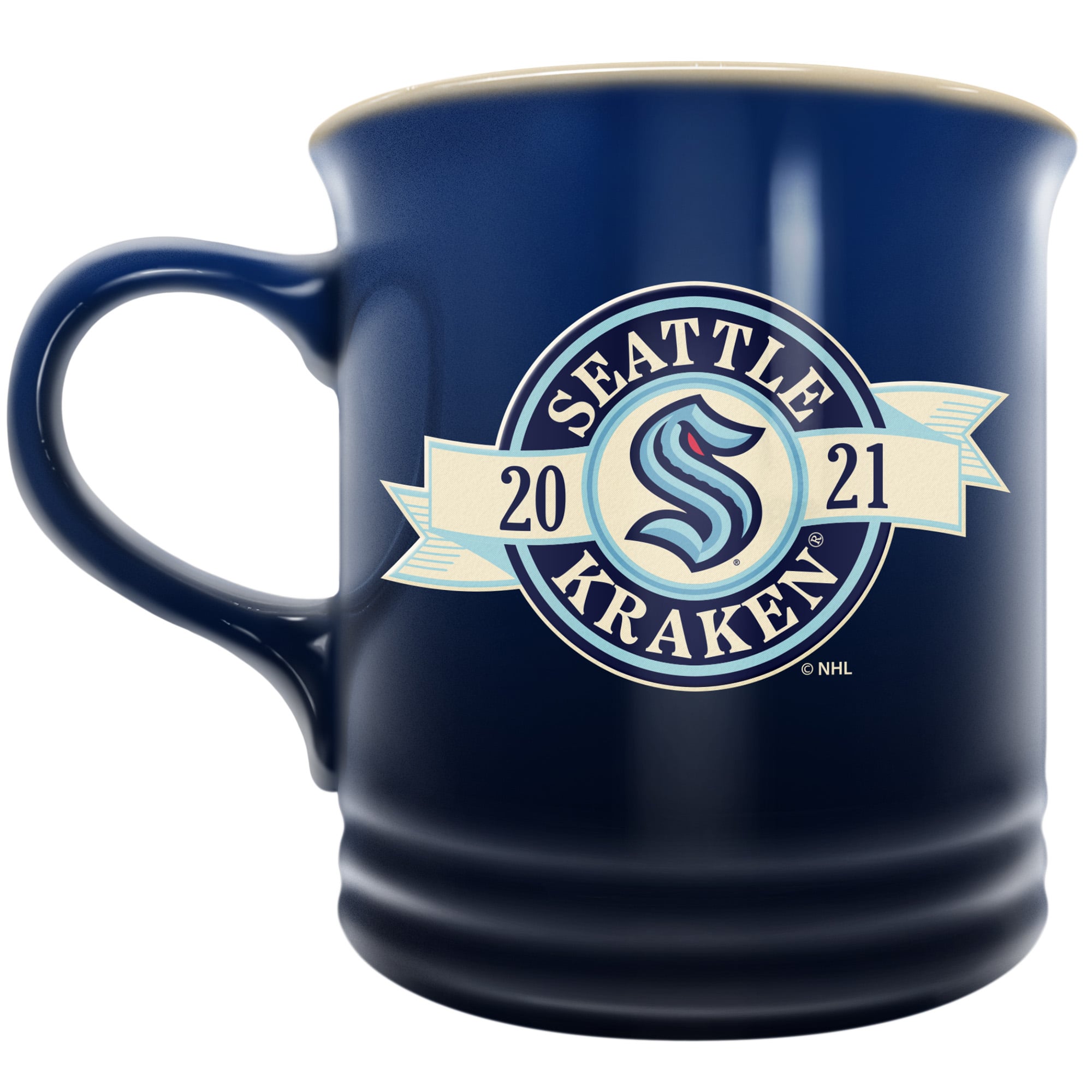 Le Sports Vault Seattle Kraken 14 oz. Tasse en grès