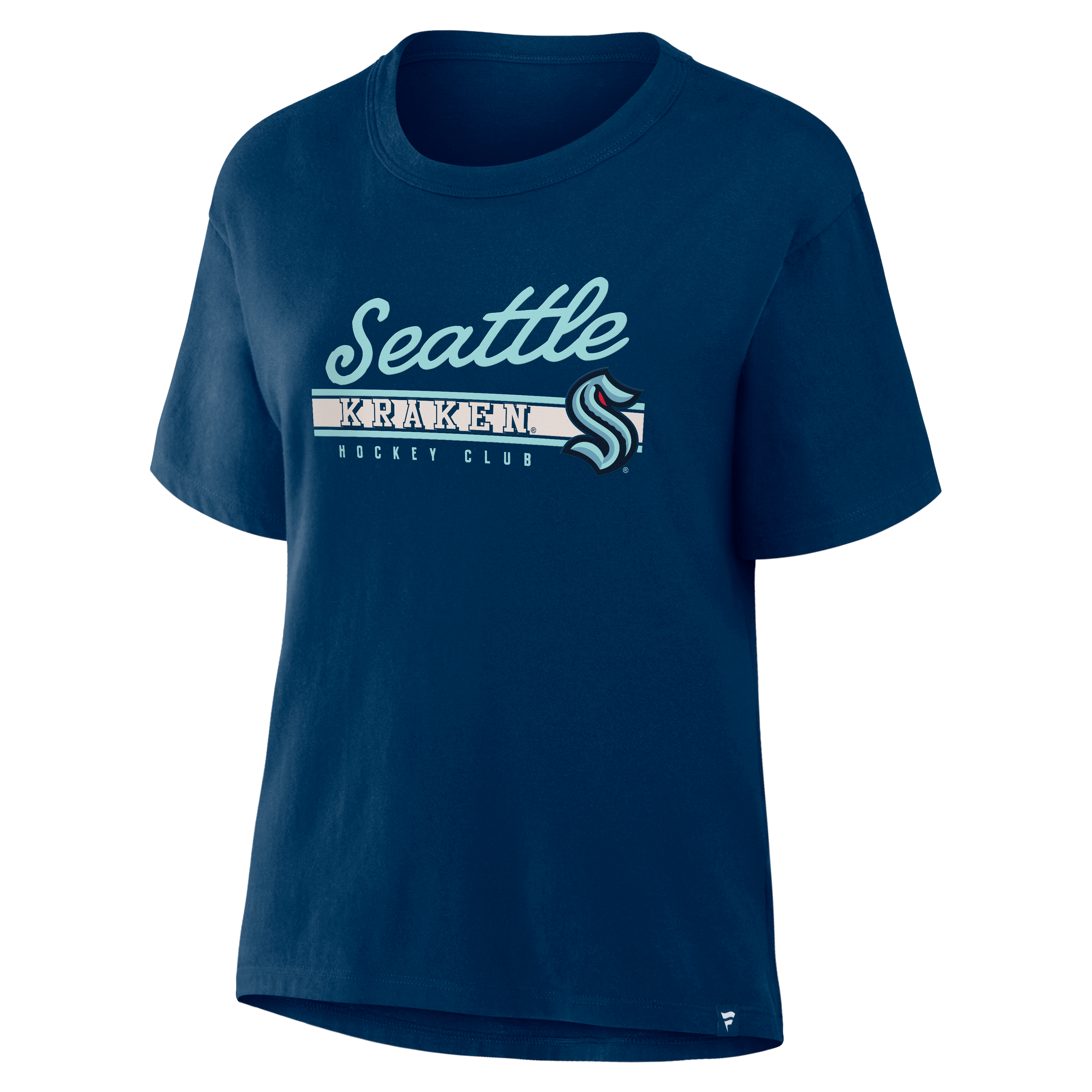 T-shirt premium Legacy Seattle Kraken Hometown bleu profond pour femmes de Fanatics