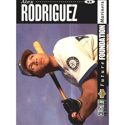 1994 Collector's Choice #647 Alex Rodriguez RC