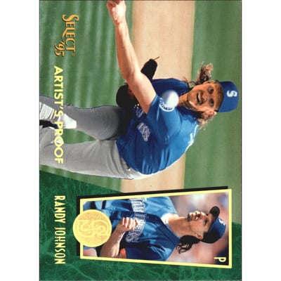 1995 Select Artist's Proofs #135 Randy Johnson