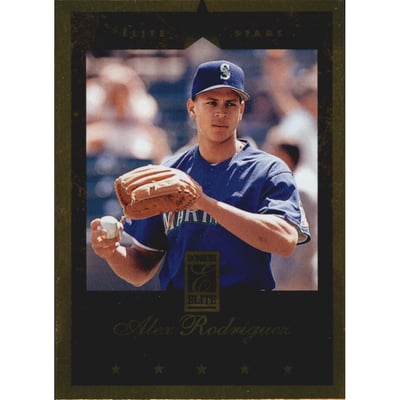 1997 Donruss Elite Gold Stars #2 Alex Rodriguez