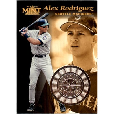 1997 Pinnacle Mint Silver #3 Alex Rodriguez