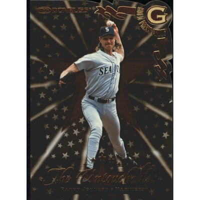 1998 Donruss Gold Press Proofs #383 Randy Johnson UN