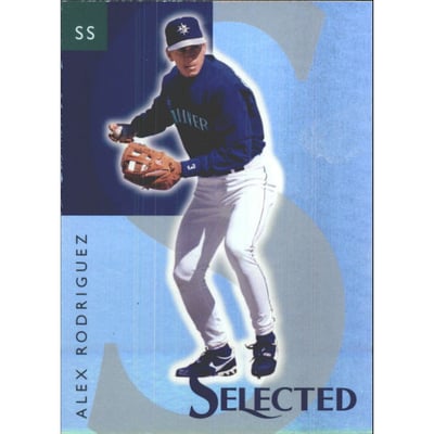 1998 Select Selected Samples #6 Alex Rodriguez