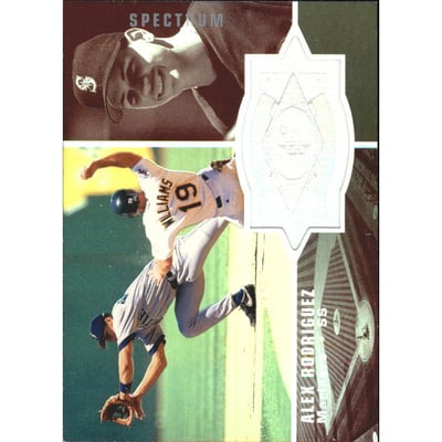 1998 SPx Finite Spectrum #167 Alex Rodriguez SF