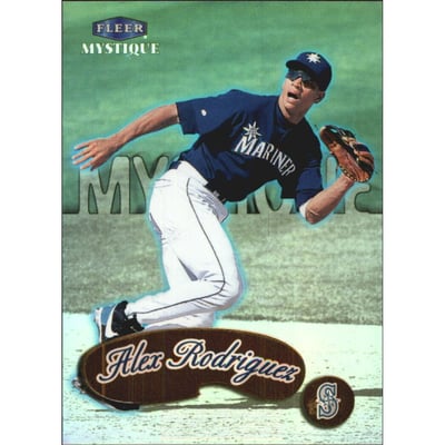 1999 Fleer Mystique Gold #74 Alex Rodriguez