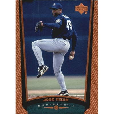 1999 Upper Deck Exclusives Level 1 #489 Jose Mesa