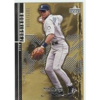 2000 Black Diamond Rookie Edition Gold #16 Alex Rodriguez