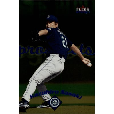 2000 Fleer Mystique Gold #147 Kazuhiro Sasaki PROS
