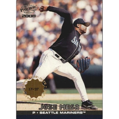 2000 Pacific Premiere Date #400 Jose Mesa