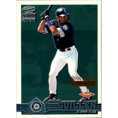 2000 Paramount Platinum Blue #221 Carlos Guillen