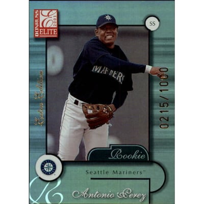 2001 Donruss Elite #209 Antonio Perez/448 XRC