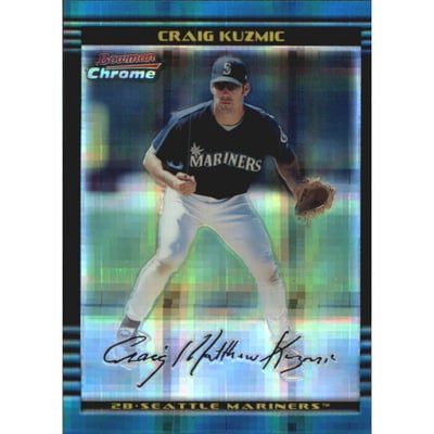 2002 Bowman Chrome X-Fractors #318 Craig Kuzmic