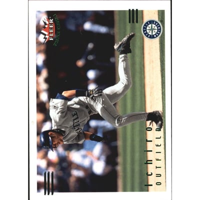 2002 Fleer Triple Crown Batting Average Parallel #143 Ichiro Suzuki/350