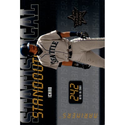 2002 Leaf Rookies and Stars Statistical Standouts #SS16 Ichiro Suzuki