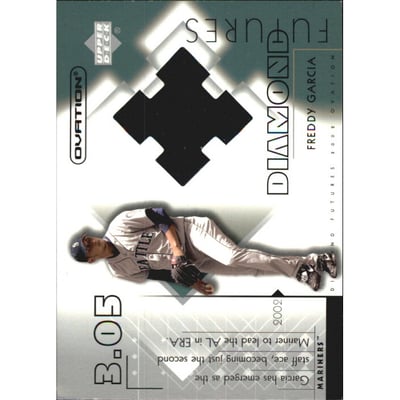 2002 Upper Deck Ovation Diamond Futures Jerseys #DFFG Freddy Garcia