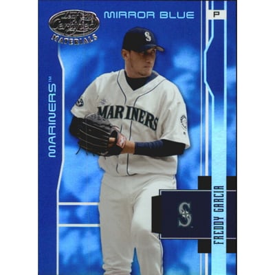 2003 Leaf Certified Materials Mirror Blue #170 Freddy Garcia